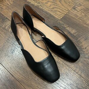 Black Madewell flats size 10. Brand new never worn.